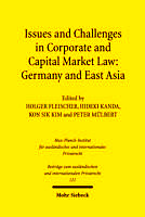 Zum Artikel "Issues and Challenges in Corporate and Capital Market Law: Germany and East Asia"